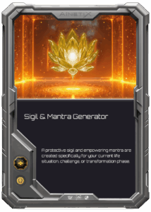 Psyche Sigil & Mantra Generator